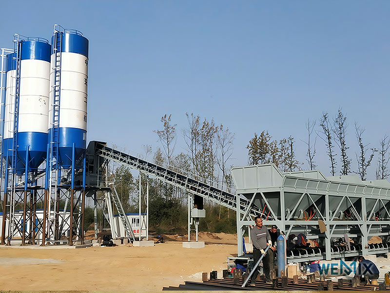 HZS90 Concrete Batching Plant